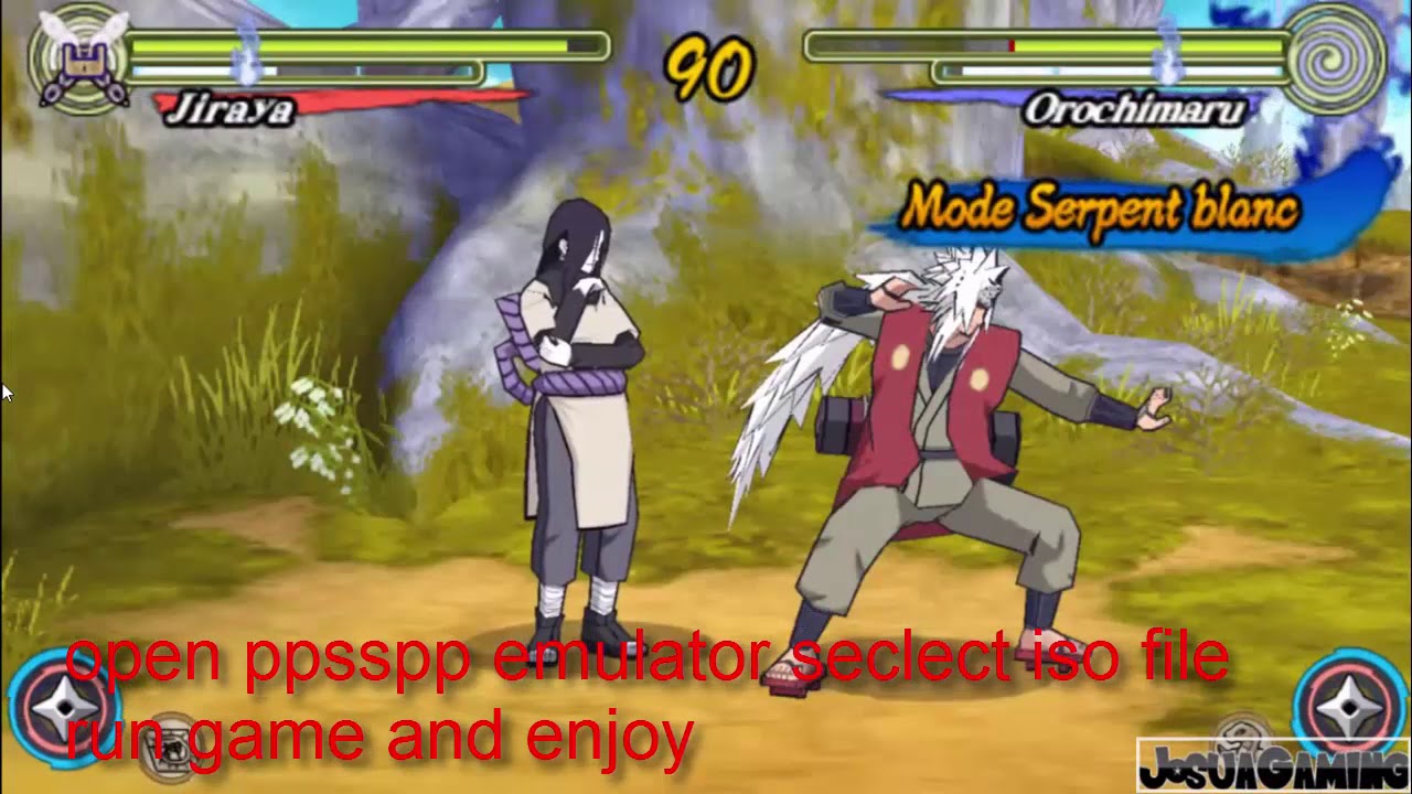 Naruto shippuden file for ppsspp download